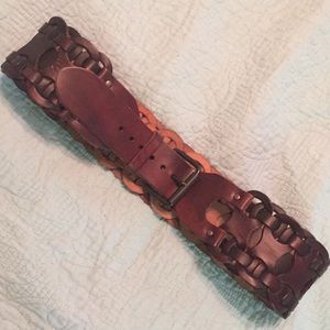 Brown Leather Belt